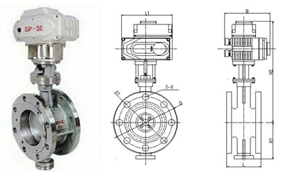 電動不銹鋼蝶閥D943W-16P