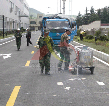 廣州停車場設計施工 深雅熱溶劃線 小區(qū)畫線 可CAD出圖