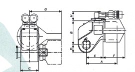 德國羅索邁特LOESOMAT液壓大扭矩扳手LDH-48V