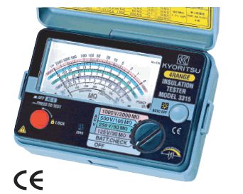 3315兆歐表/指針式絕緣測試儀--日本共立KYORITSU