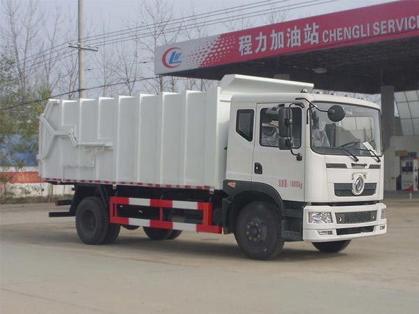 程力威牌CLW5161ZDJT5型壓縮式對(duì)接垃圾車(chē)