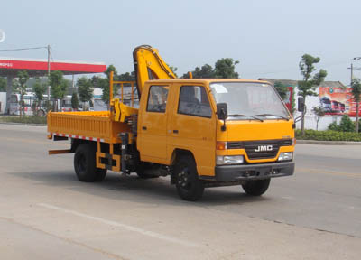 江鈴雙排隨車起重運(yùn)輸車(2T吊機(jī))