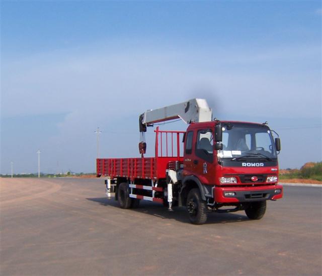 單橋隨車起重運輸車(8T吊機)