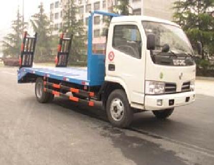 工程車-挖掘機(jī)運(yùn)輸車-東風(fēng)金霸4噸挖掘機(jī)平板運(yùn)輸車-平板車運(yùn)輸車