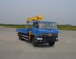 東風(fēng)后雙橋隨車起重運(yùn)輸車(8-10噸吊機(jī))湖北隨車吊湖北汽車吊湖北小吊車