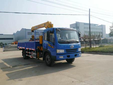 新車解放單橋隨車吊新車隨車吊價格新車單橋汽車吊