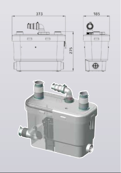 來(lái)自法國(guó)的污水提升器升利流 SANIVITE