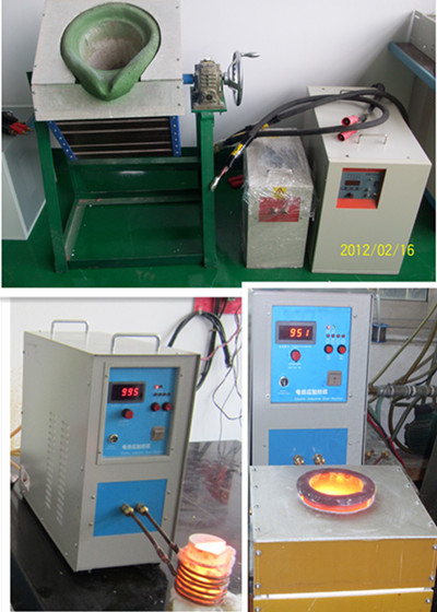 熔10公斤-50公斤-100公斤銅的中頻熔銅爐，中頻化銅爐，融化銅