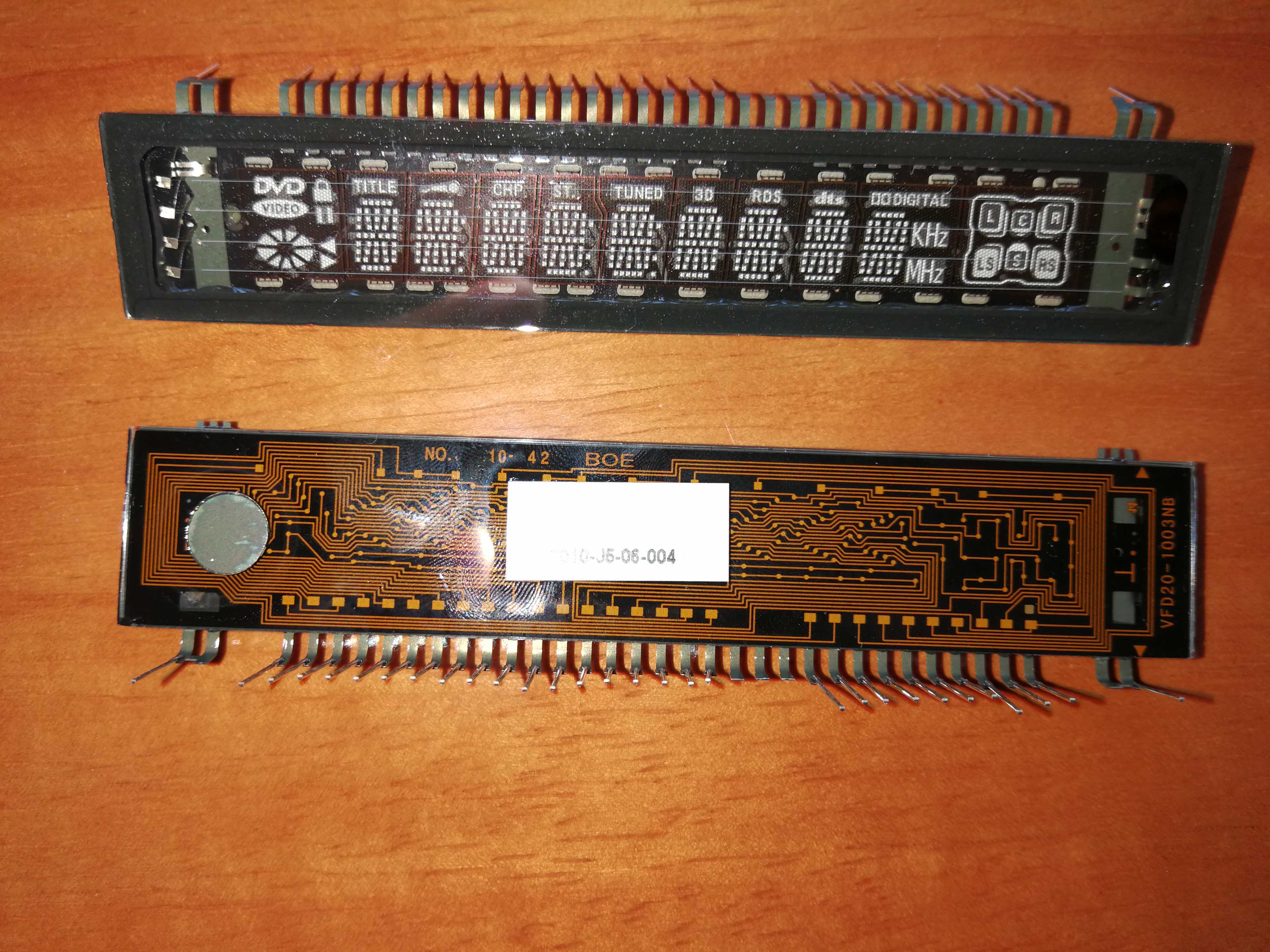 VFD熒光顯示器，1003F,真空熒光屏，VFD20-1003NB,BOE,VFD MODULE