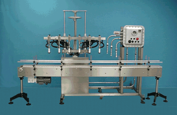 防爆灌裝機  防爆旋蓋機  防爆灌裝旋蓋機woleimachine.com