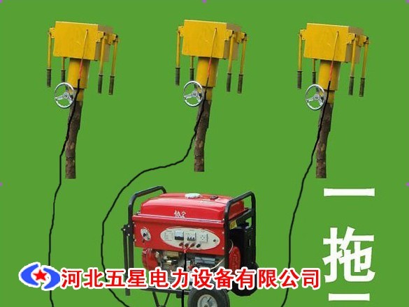 供應批發(fā)電動打樁機。。防汛搶險植樁機規(guī)格‘’便攜式防汛打樁機價格=-