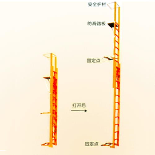 A6%O梯子-絕緣梯子==套管抱桿梯=絕緣套管梯，絕緣抱桿梯{訂制