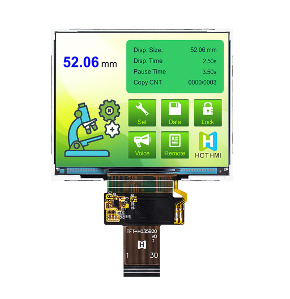 游戲機顯示屏3.5寸TFT液晶屏IPS全視角3.5寸游戲機