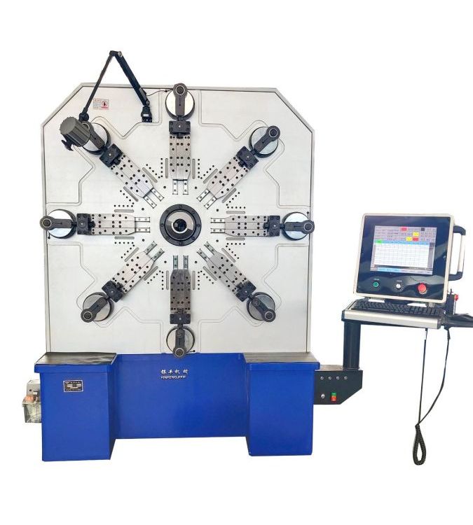 銀豐機(jī)械供應(yīng)CNC-YF-1260線徑6mm無凸輪自動(dòng)電腦成型機(jī)