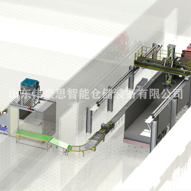 定制自動拆垛裝車機50KG豆粕全自動裝車機自動裝卸車生產(chǎn)廠家