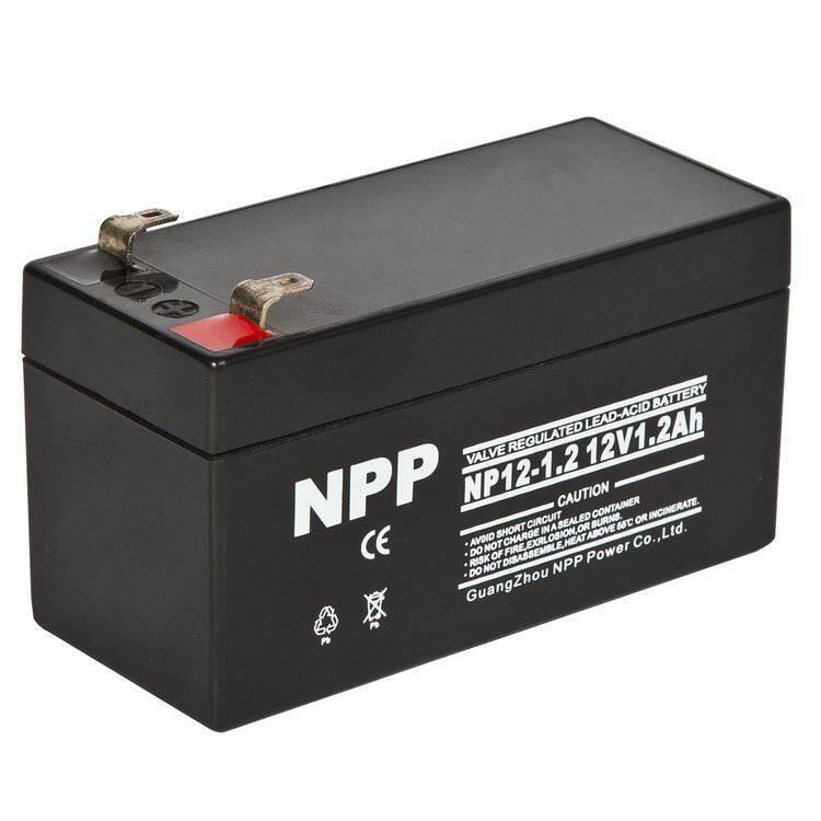 耐普密封式直流屏蓄電池NP12-1.212V1.2AH耐高低溫