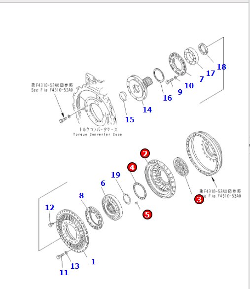 711-56-31510發(fā)動機渦輪適用于WA800-3、WA900-3