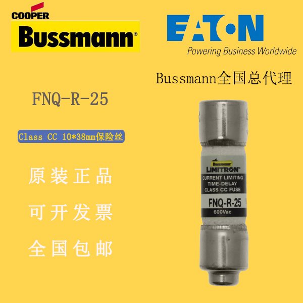 巴斯曼FNQ-R-25保險絲bussmann熔斷器