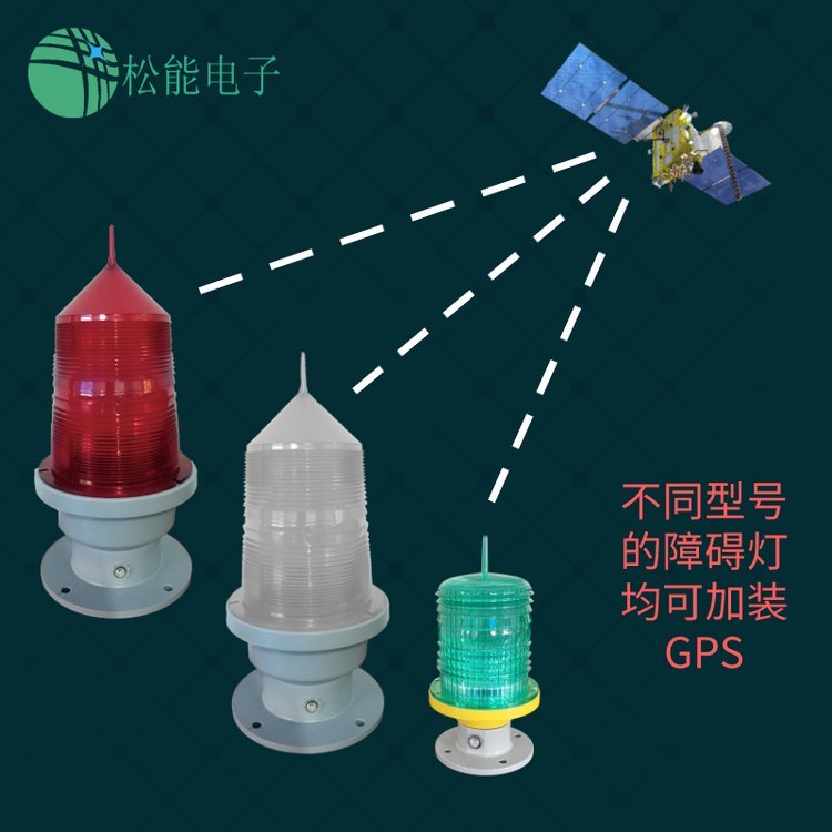 松能GZ-122LED低光強智能型GPS同步航空障礙燈全球聯(lián)閃