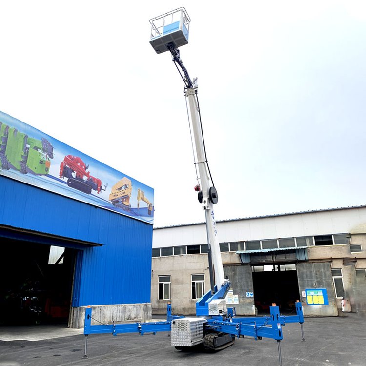 國產高空車履帶底盤直臂伸縮智能遙控高空作業(yè)平臺