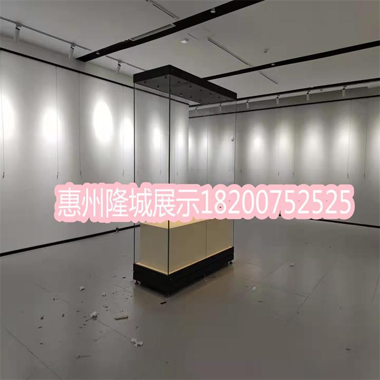 博物館展示柜|博物館展柜開門方式|隆城博具