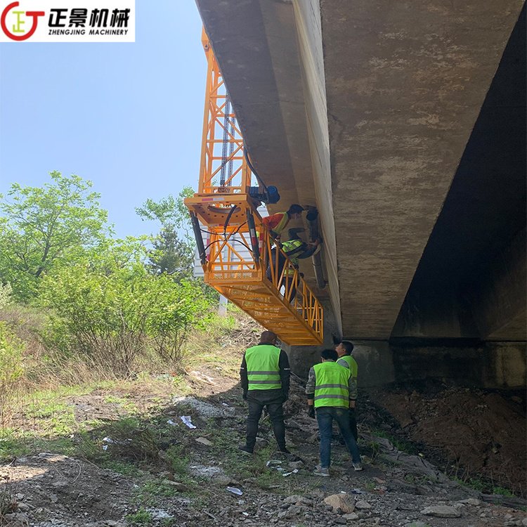 廠家定制出售橋梁側面施工移動車落水管安裝車高效施工可穩(wěn)定控制