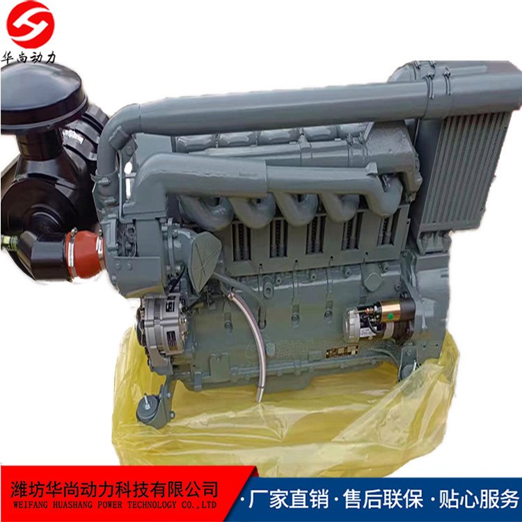 北內(nèi)拆爐機(jī)壓路機(jī)用風(fēng)冷六缸柴油機(jī)BF6L914C不用散熱水箱性能穩(wěn)定