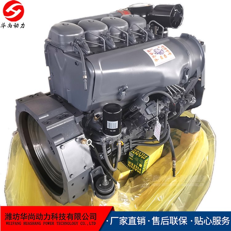 北內(nèi)礦山機械用風冷六缸柴油機BF6L914C不用散熱水箱低油耗