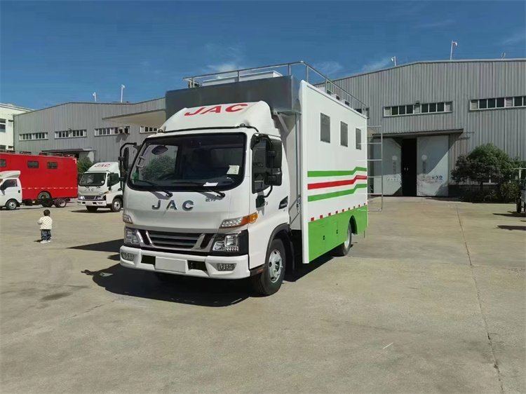 流動餐車移動餐飲車藍牌廚房車紅白喜事宴席車