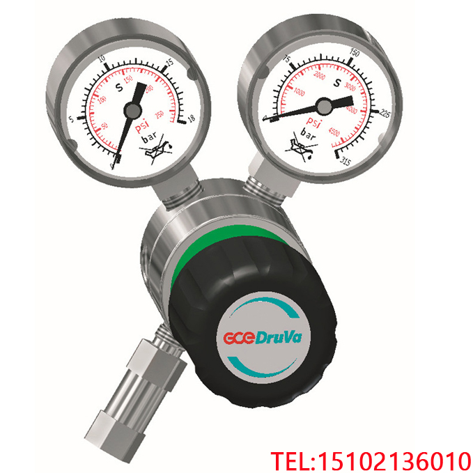 GCE二級終端面板不銹鋼二級管路減壓閥氣體壓力調節(jié)減壓器