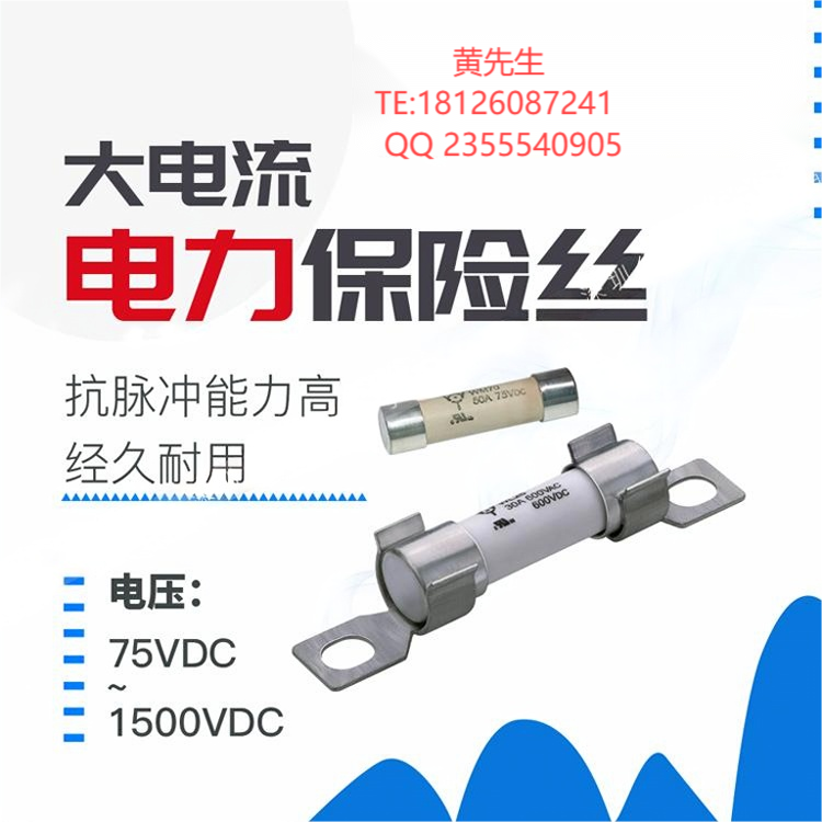 華德電力保險絲10mm*55mm,3.5A,1500VDC華年商城現貨