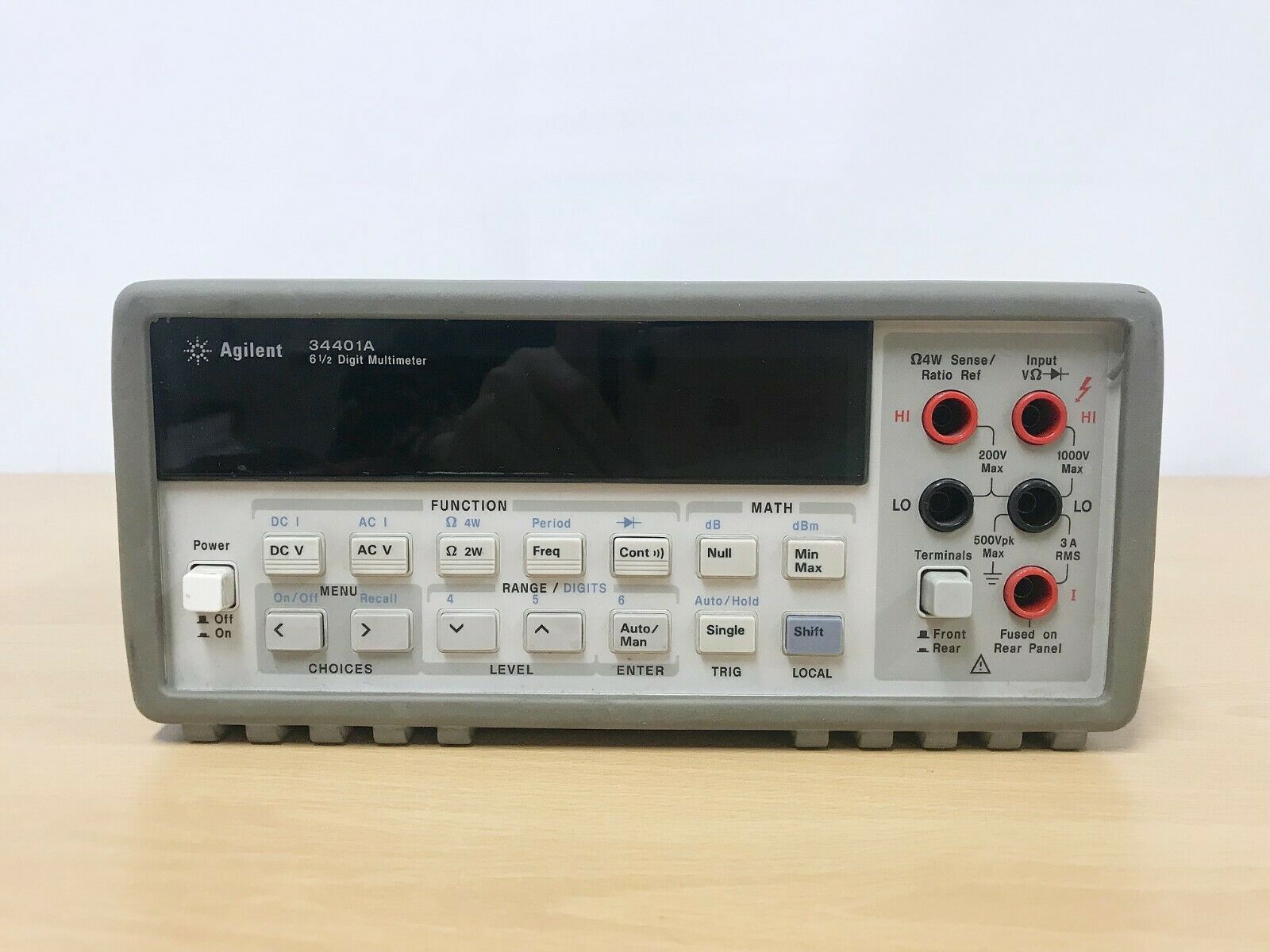 出售安捷倫34401A61\/2位數(shù)字萬(wàn)用表Agilent34401a