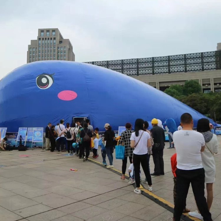 鯨魚島樂園出租超大型充氣百萬海洋球樂園氣模造型兒童樂園租賃出售