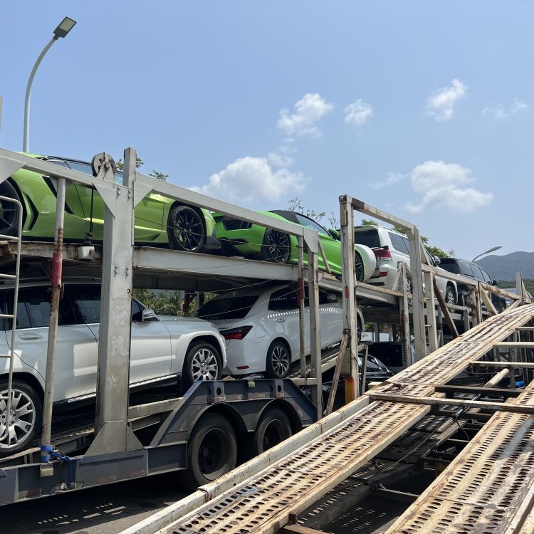 西藏到北京轎車托運時效快拖車公司天天走板