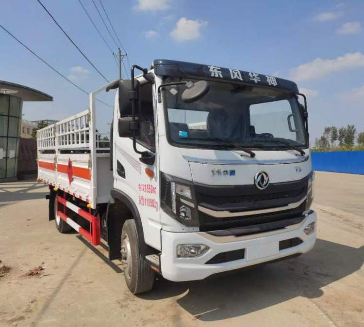 東風(fēng)華神國六排放柴油氣瓶運(yùn)輸車黃牌危險品廂式貨車