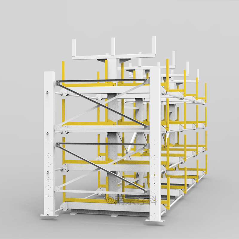 伸縮懸臂貨架鋁型材存儲架鋼管存放架倉庫架子CK-SS-66存科