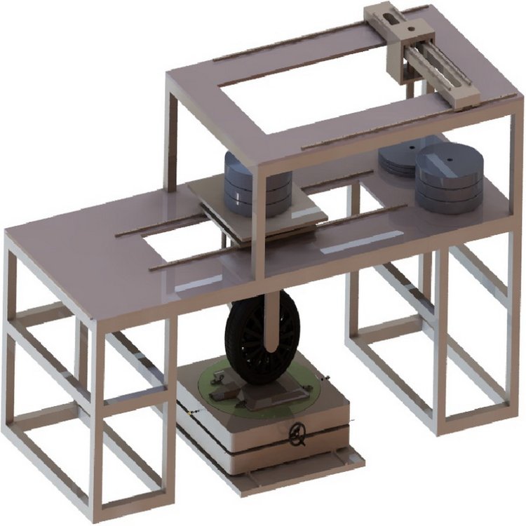 模擬車輪碾壓試驗機，充電裝置車輪模擬測試機