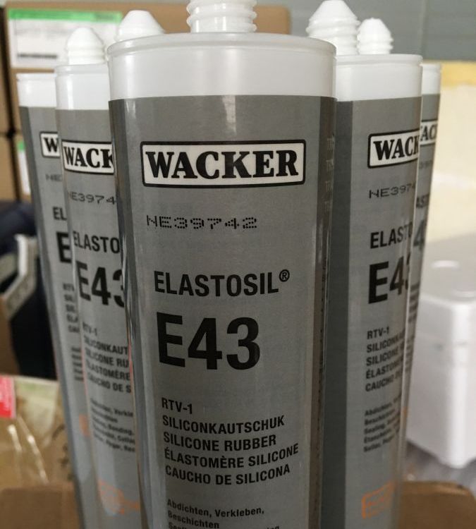 供應德國膠水瓦克E43食品級粘接劑WACKERELASTOSILe43密封玻璃膠