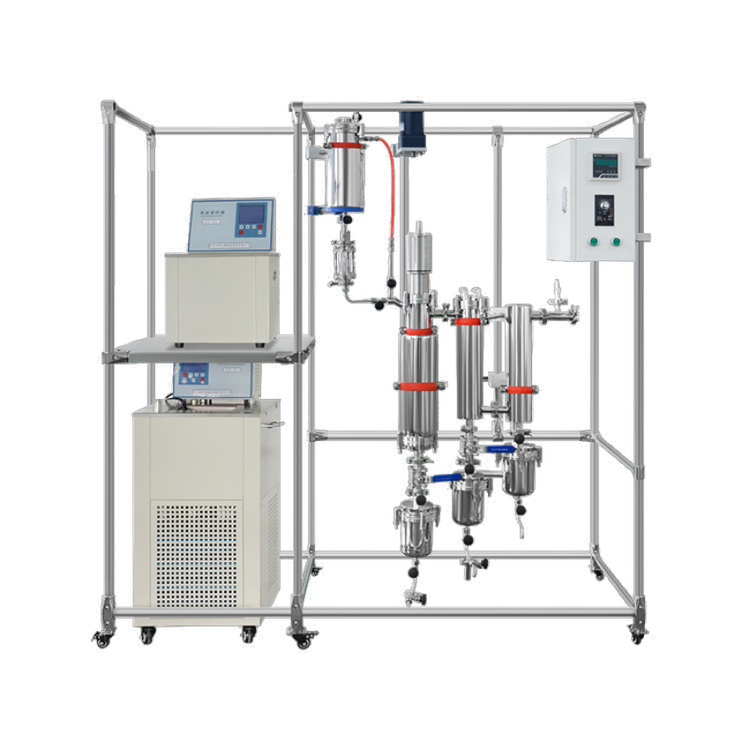 實驗室AYAN-B80薄膜蒸發(fā)器植物刮膜蒸餾裝置