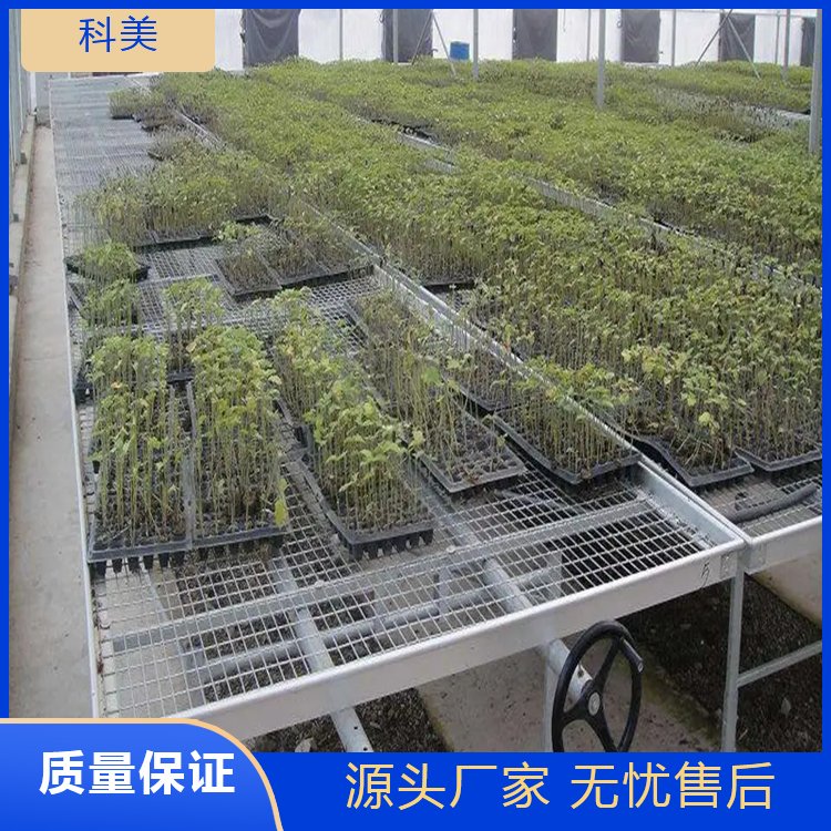 潮汐溫室花卉種植床苗床網(wǎng)承重能力好