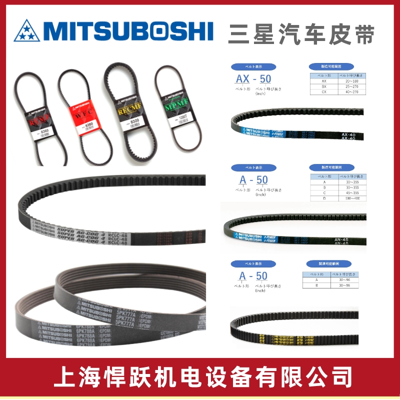 三之星汽車皮帶RECMF1220-1315三角帶發(fā)動機(jī)風(fēng)扇帶空調(diào)齒型帶