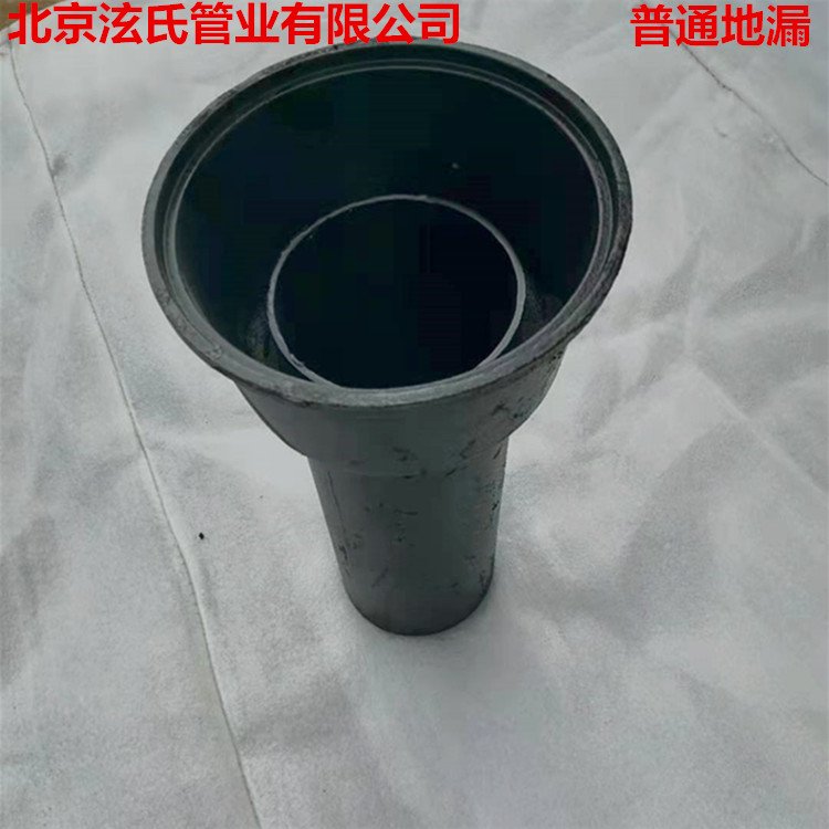 鑄鐵普通地漏連接件機(jī)制柔性排水鑄鐵管DN100*3米下水管