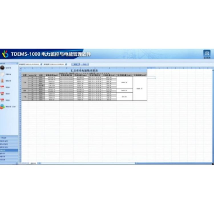 妥迪TDEMS-1000分項電能計量系統本地版電力數據實時監(jiān)視遠程調試