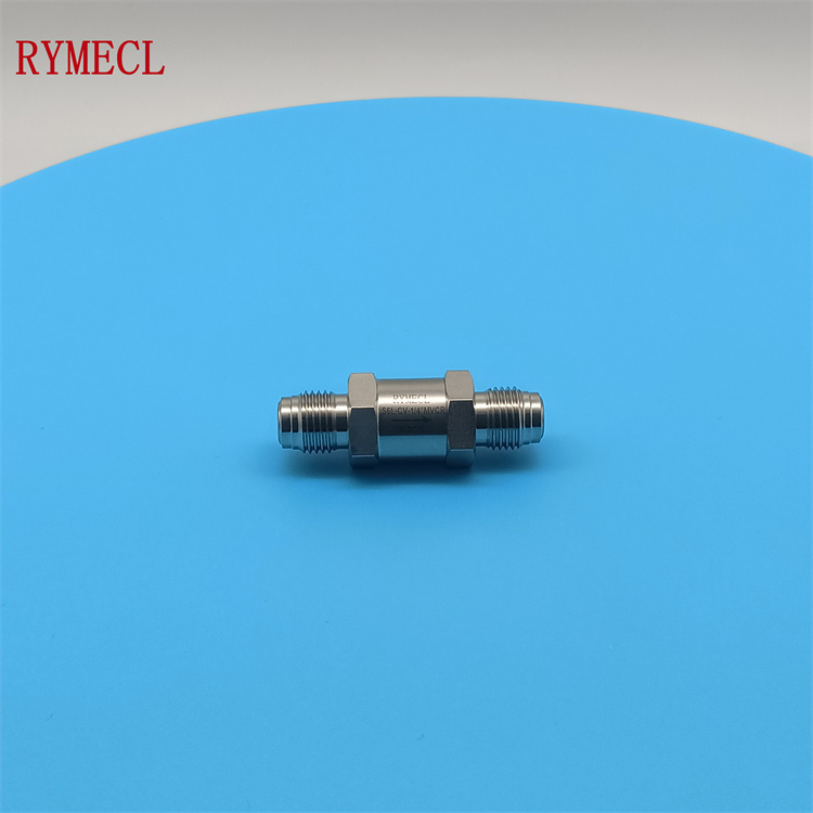 RYMECL耐腐蝕BA級(jí)特氣管道用高壓金屬硬密封316L不銹鋼VCR單向閥