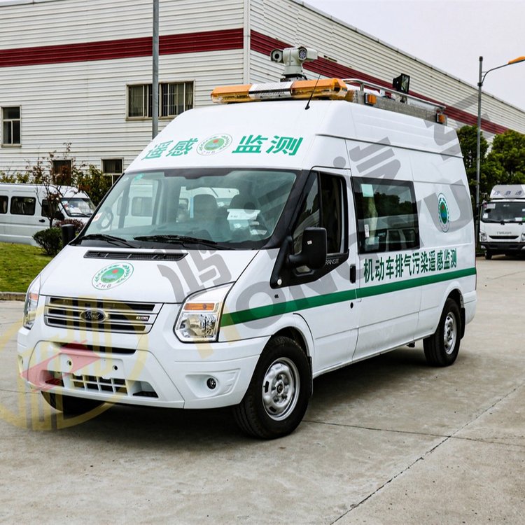 鴻運(yùn)汽車，全順V348長(zhǎng)軸尾氣檢測(cè)車，廠家直銷，售后有保障