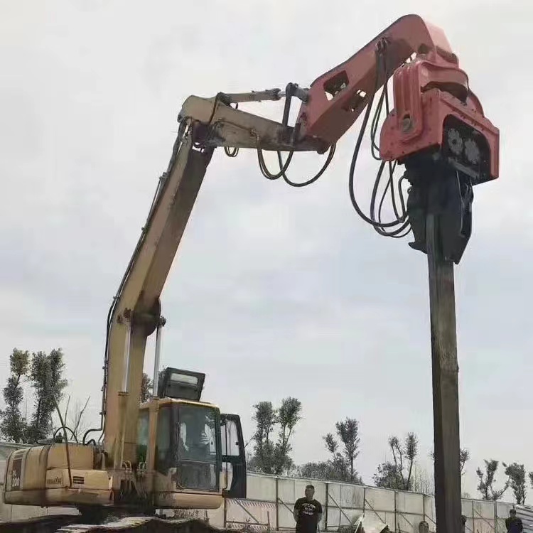 貝葉斯光伏打樁機沙漠地質水泥樁挖改沉樁機壓鋼樁內地蒙古沙土