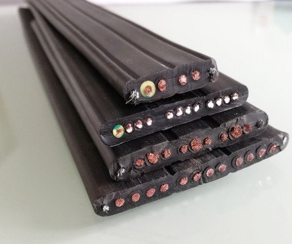 舞臺(tái)燈光專用扁平電纜19*2.5mm 2*DMX512 2*CAT6