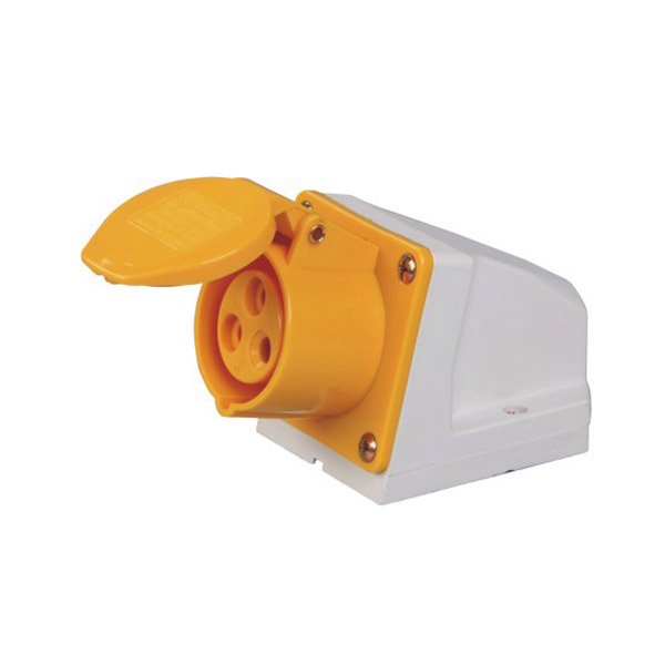 銘品電器32A明裝插座，戶外防水工業(yè)插座IP6716A1W高防護(hù)等級戶外電器接口