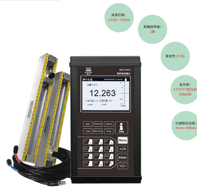 1級便攜式超聲流量計(jì)