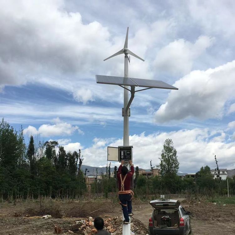 太陽能供電流量計